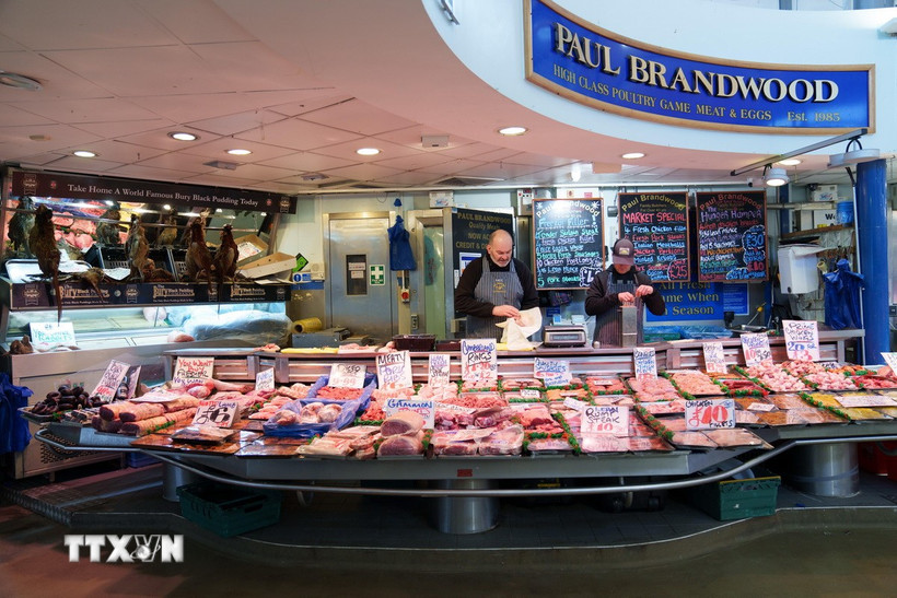 Kinh tế Anh hầu như không tăng trưởng trong quý IV-2025